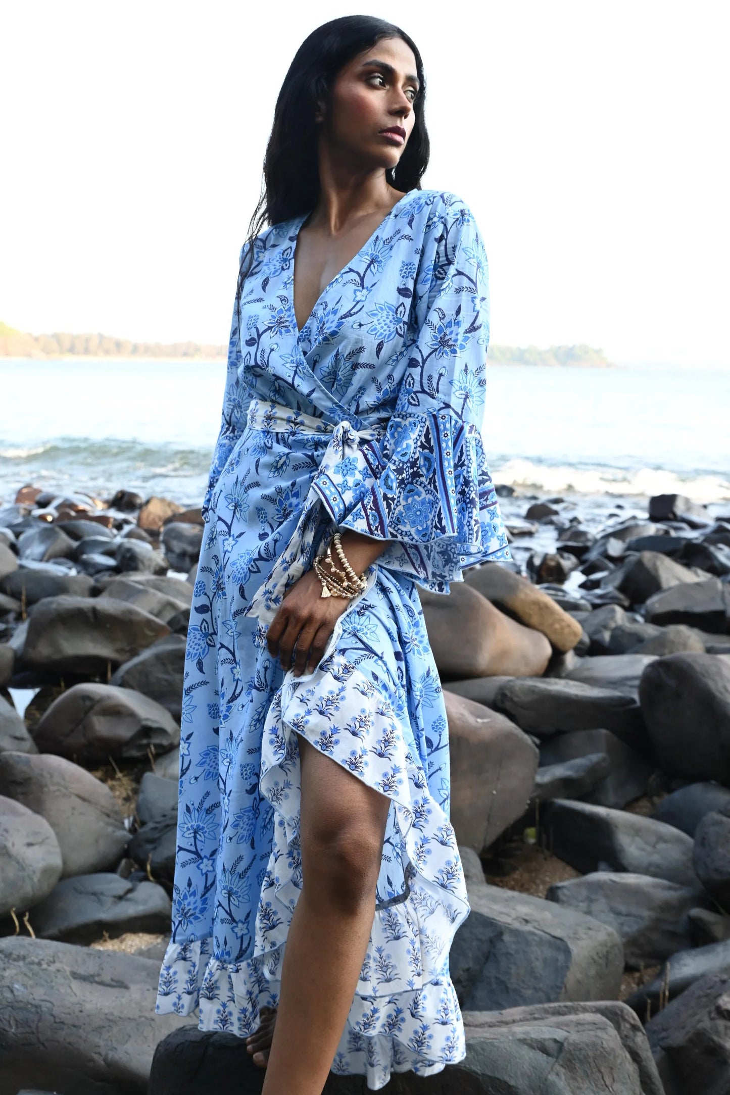 TALISMAN : Carly Blueberry Fields - Dress