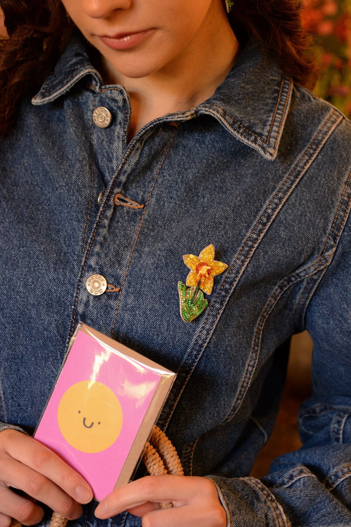 MY DORIS : Daffodil - Brooch