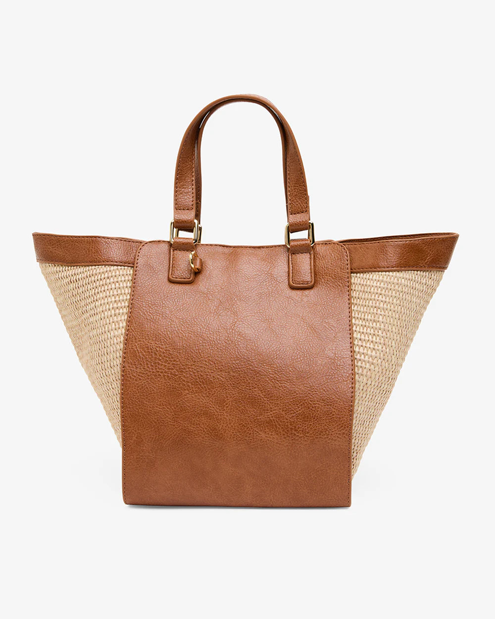 ELMS+KING : Carnegie Tote Bag - Tan Weave