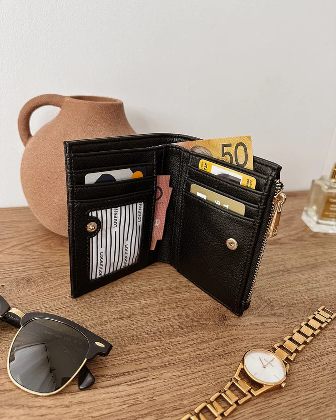 LOUENHIDE : Blondie Wallet - Black