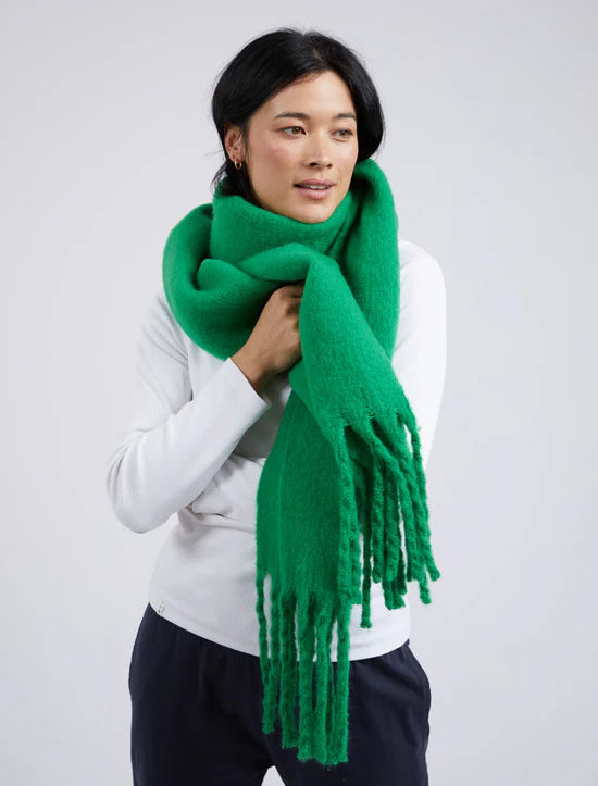 ELM : Comfy Scarf - Green