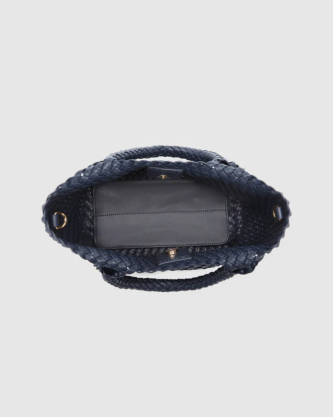LOUENHIDE : Baby Cruiser Woven Tote Bag - Navy