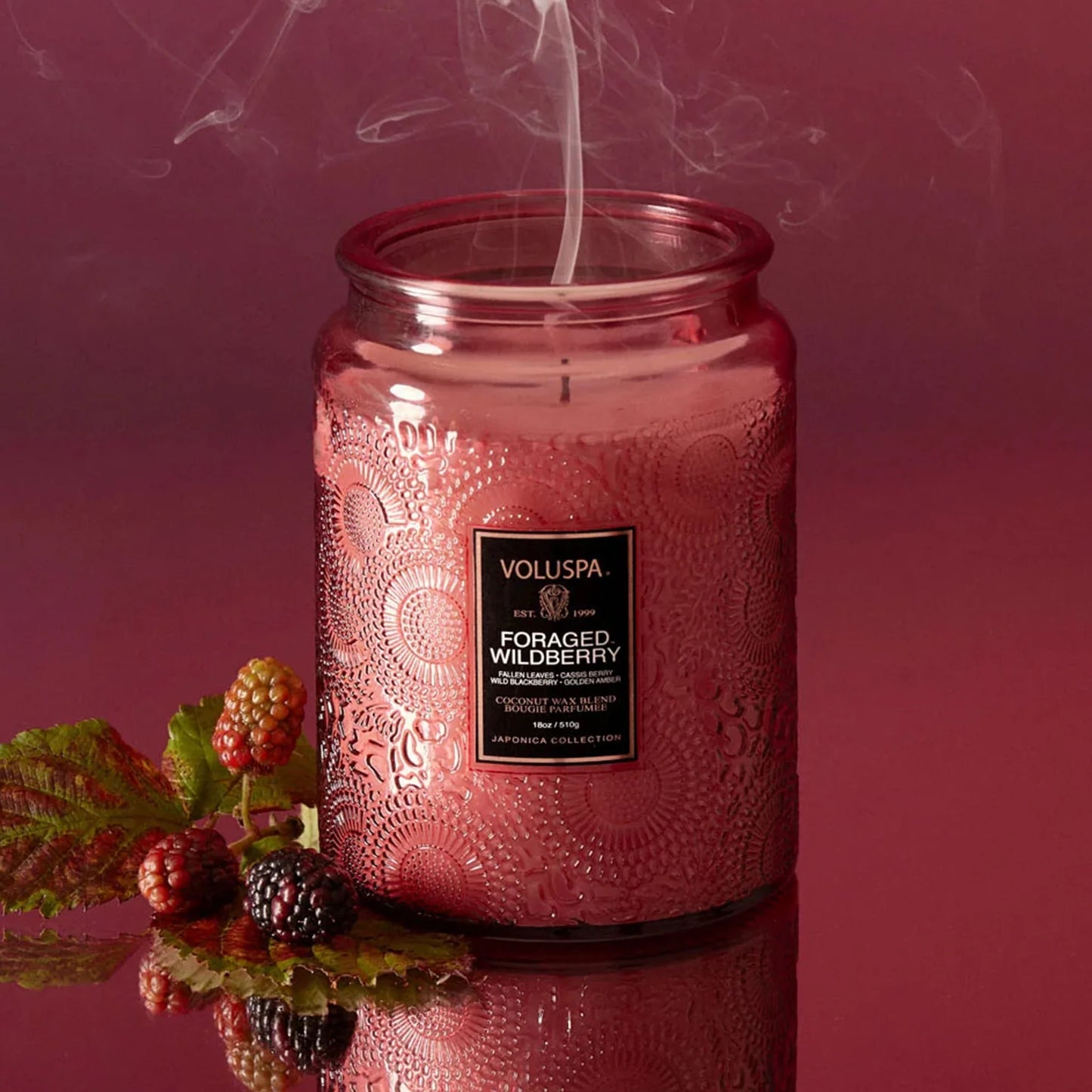 VOLUSPA : Foraged Wildberry - 100hr Candle