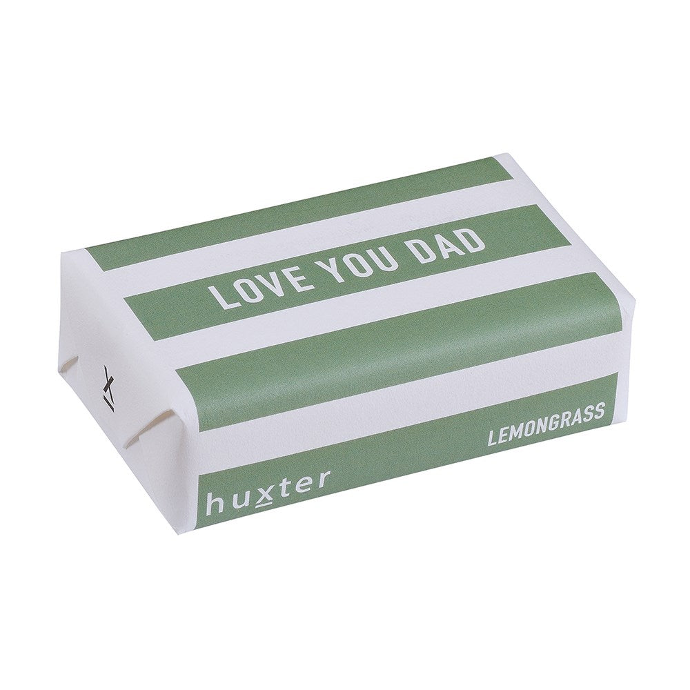 HUXTER : Love You Dad Green - Wrapped Soap