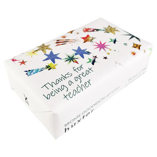 HUXTER : ‘Thanks For Being A Great Teacher’ Shooting Stars - Wrapped Soap