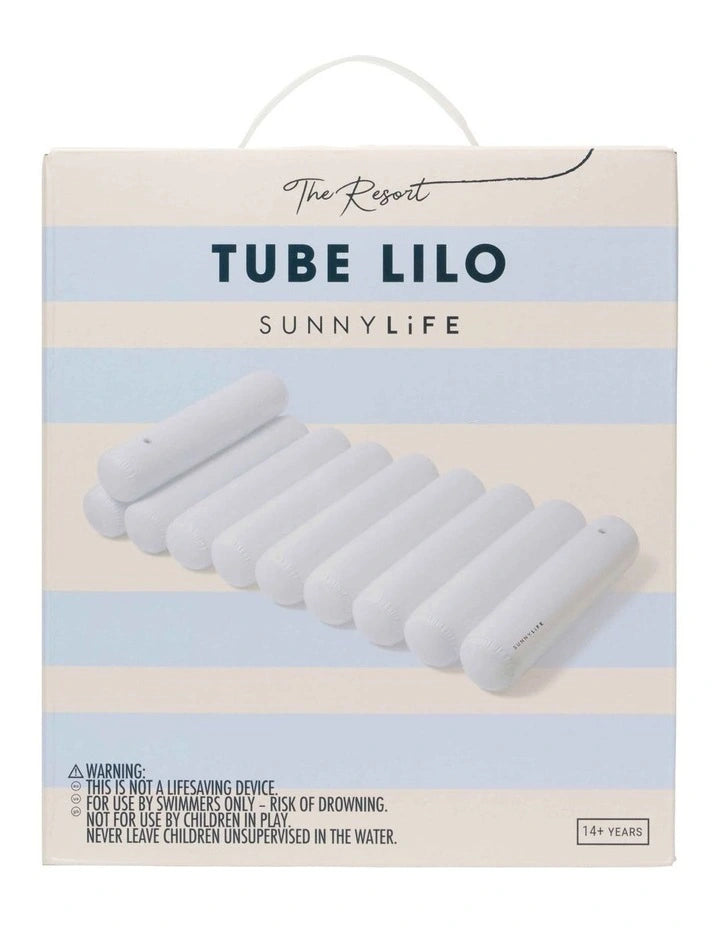 SUNNYLIFE : Tube Lilo - The Resort White