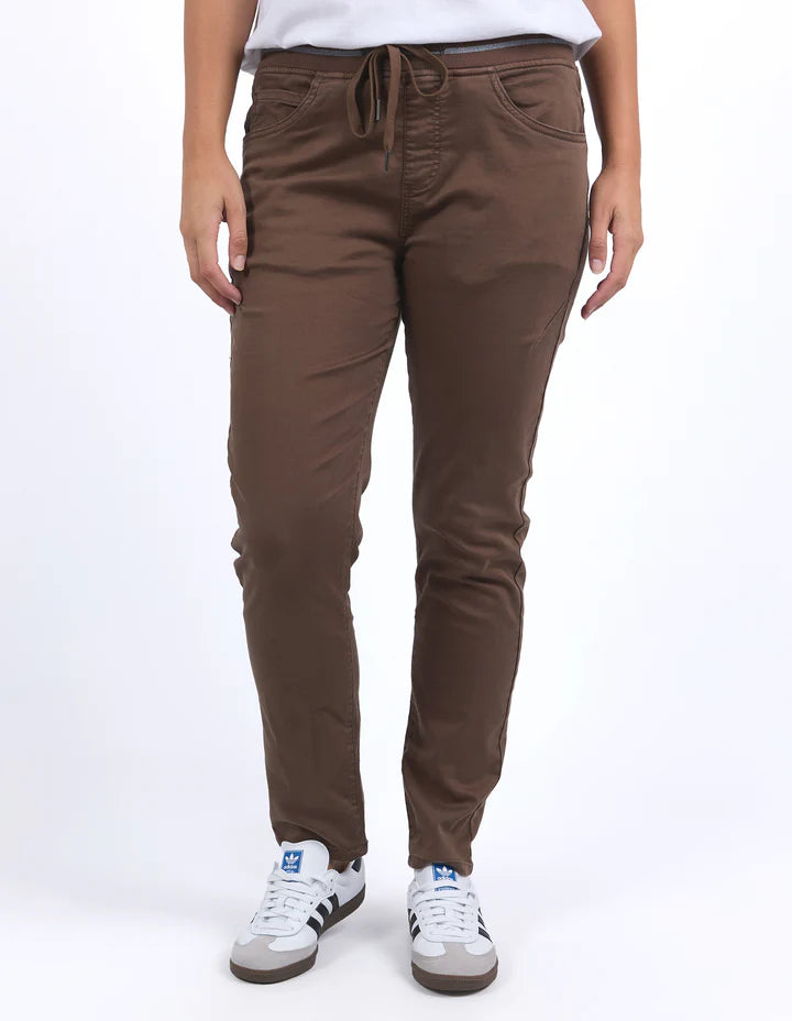 FOXWOOD : Sylvia Jogger - Chocolate