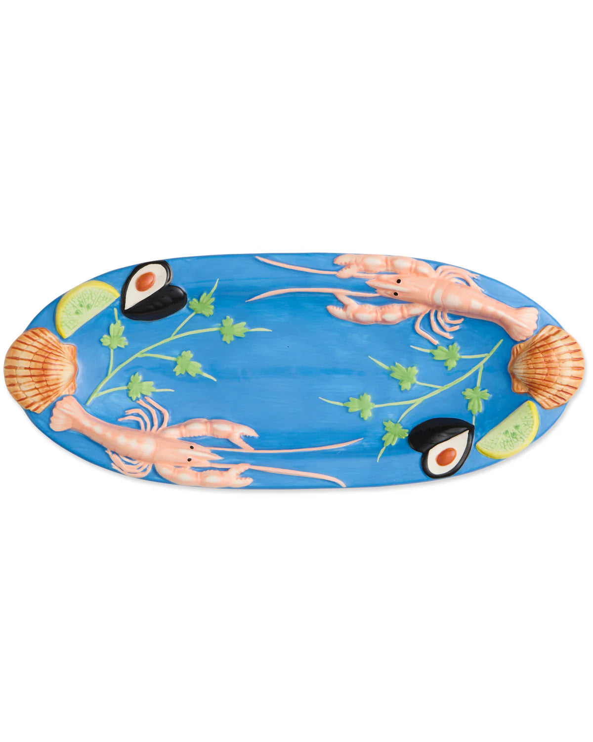 KIP & CO : Fruits De Mer Oval Platter - Small