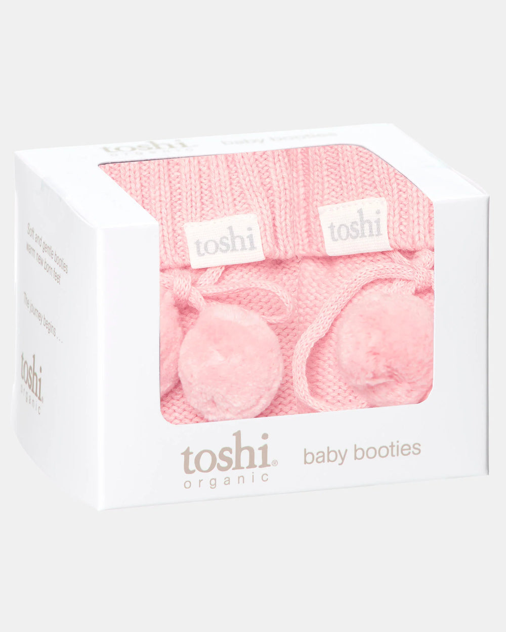 TOSHI : Organic Baby Booties - Pearl