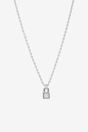 LIBERTE : Penny Silver Locket - Necklace