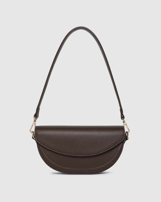 LOUENHIDE : Cindy Shoulder Bag - Chocolate
