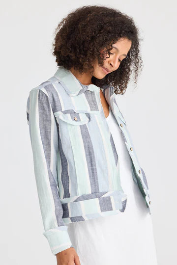 THE SHANTY CORPORATION : Tulip Stripe Monza - Jacket