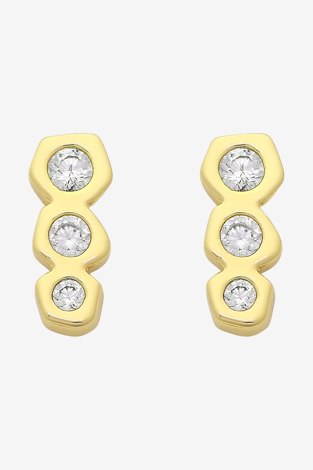 LIBERTE : Petite Camille - Gold Earring