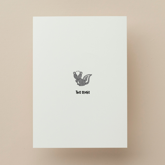 GREETING CARD : Katrina Shaw Blank Sympathy - Post Card