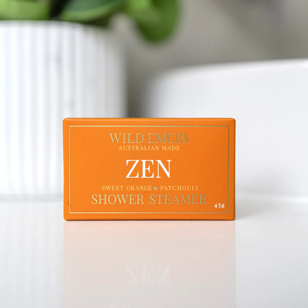 WILD EMERY : Zen Sweet Orange & Patchouli - Shower Steamer