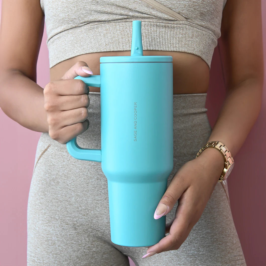 SAGE & COOPER : Cleo Bottle - Aqua