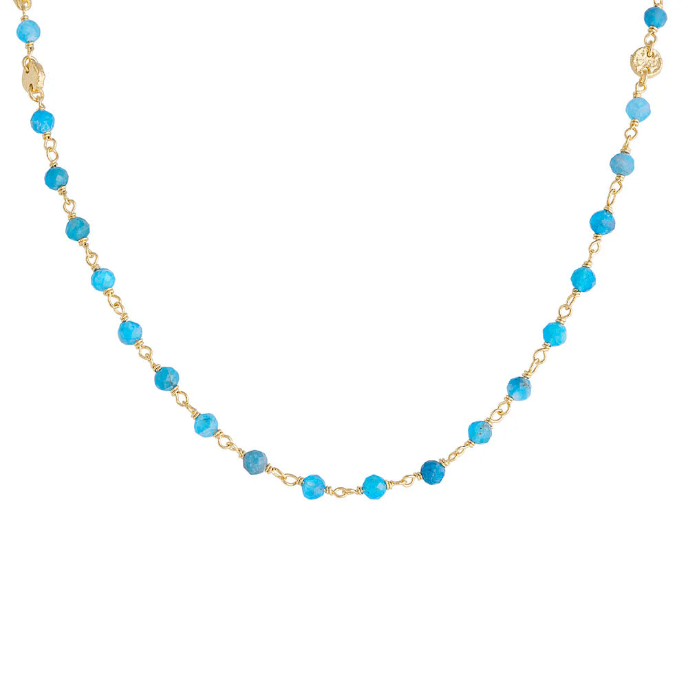 FAIRLEY : Blue Grotto Antique - Necklace