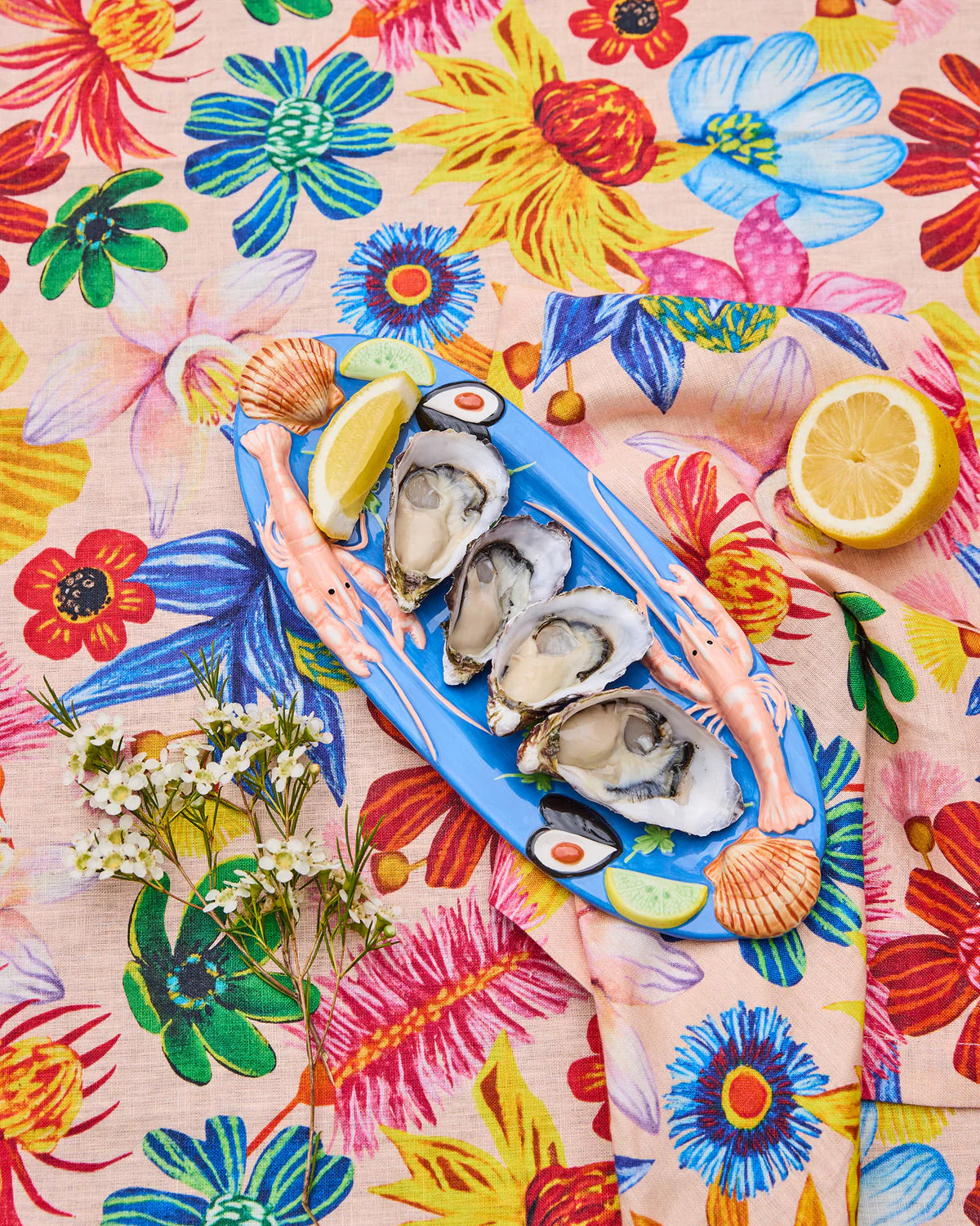 KIP & CO : Fruits De Mer Oval Platter - Small