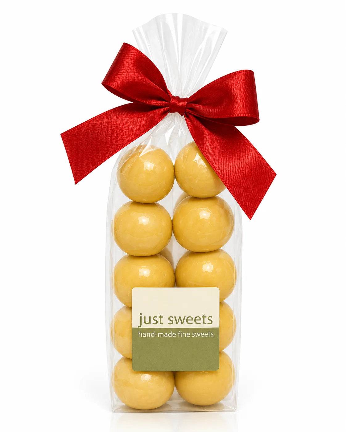 JUST SWEETS: White Chocolate Freeze Dried Strawberries- 150 Bag