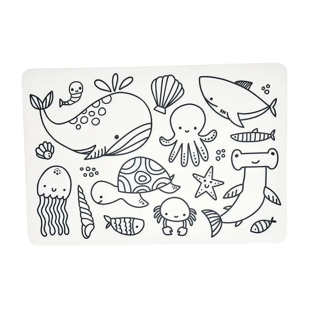 ANNABEL TRENDS: Kids Silicone Colouring - Placemat