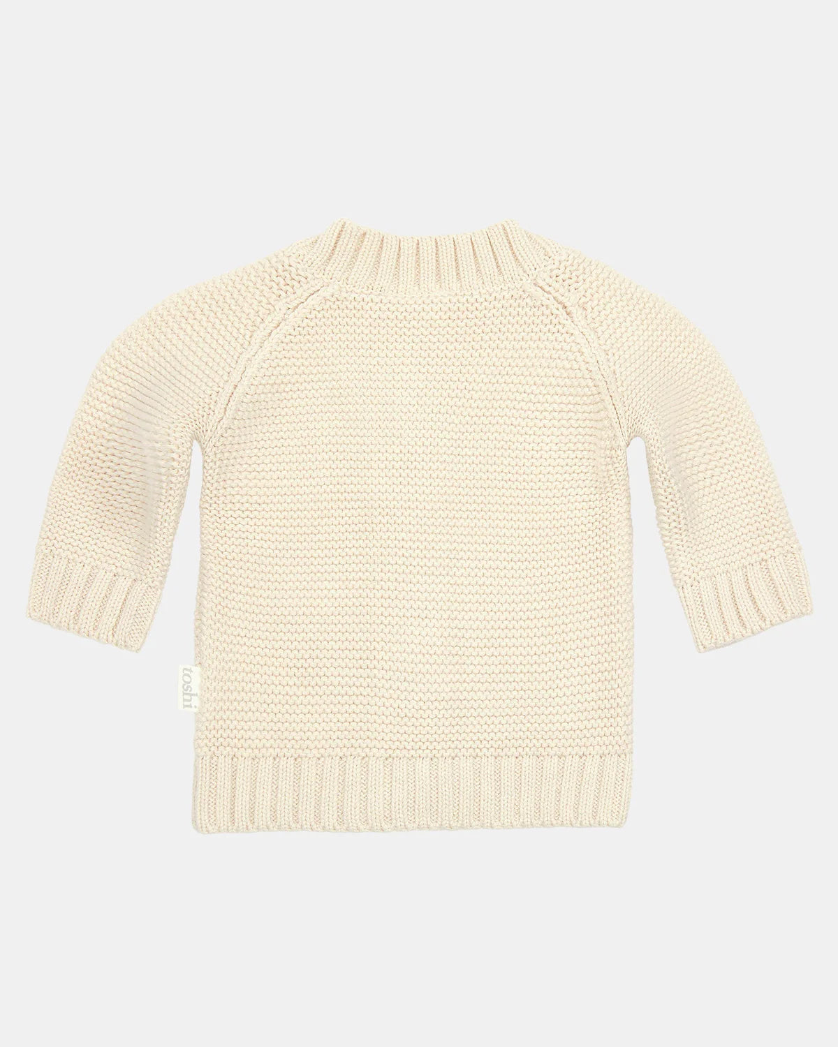 TOSHI : Organic Cardigan Andy - Feather