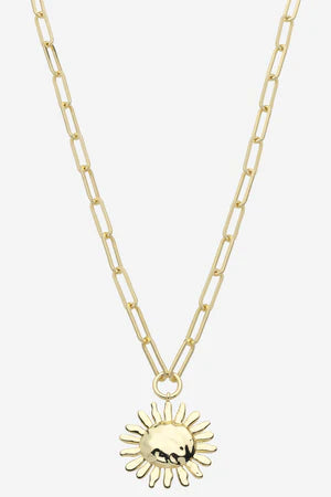 LIBERTE : Summer Gold Sun - Necklace