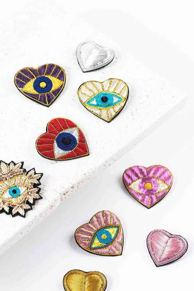 PARISIAN COOL : Gold Croissant - Brooch