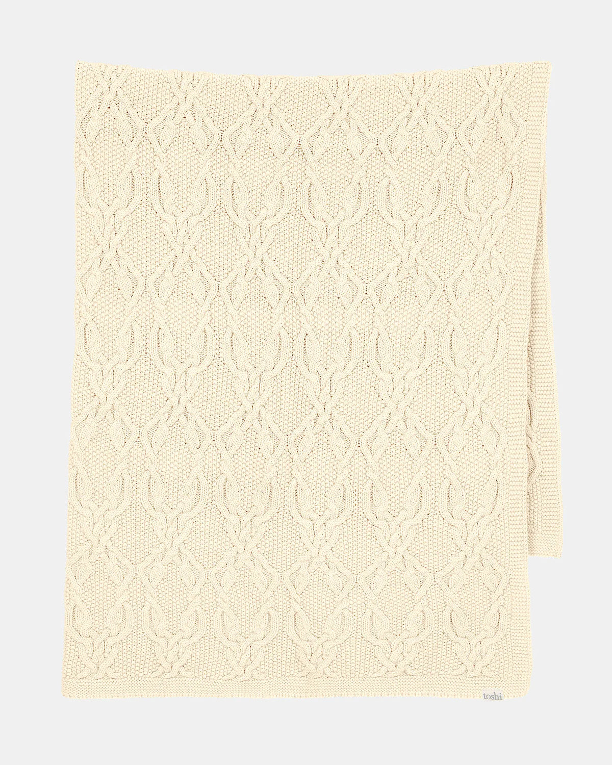 TOSHI : Organic Blanket Bowie - Feather