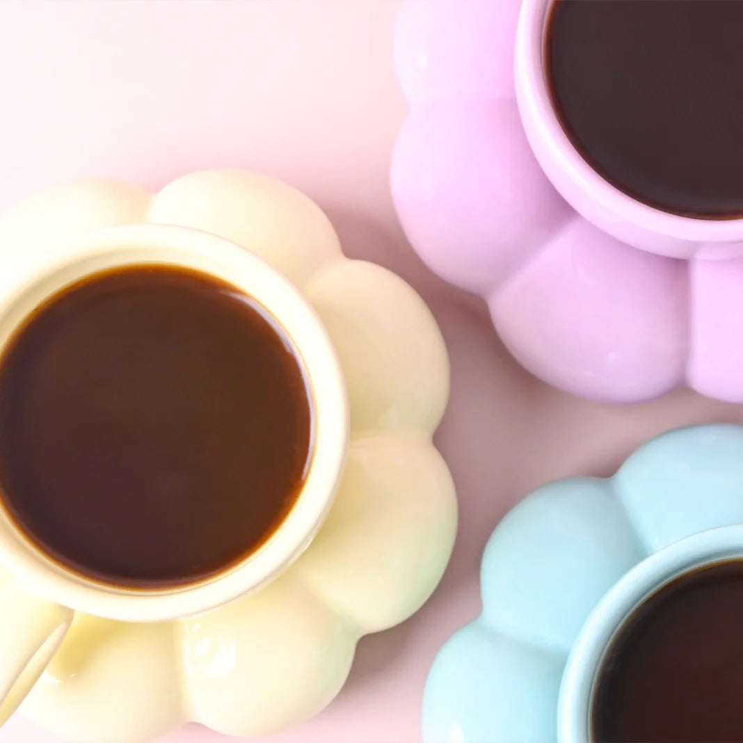 SAGE & COOPER : Lottie Mug & Saucer Set - Blue