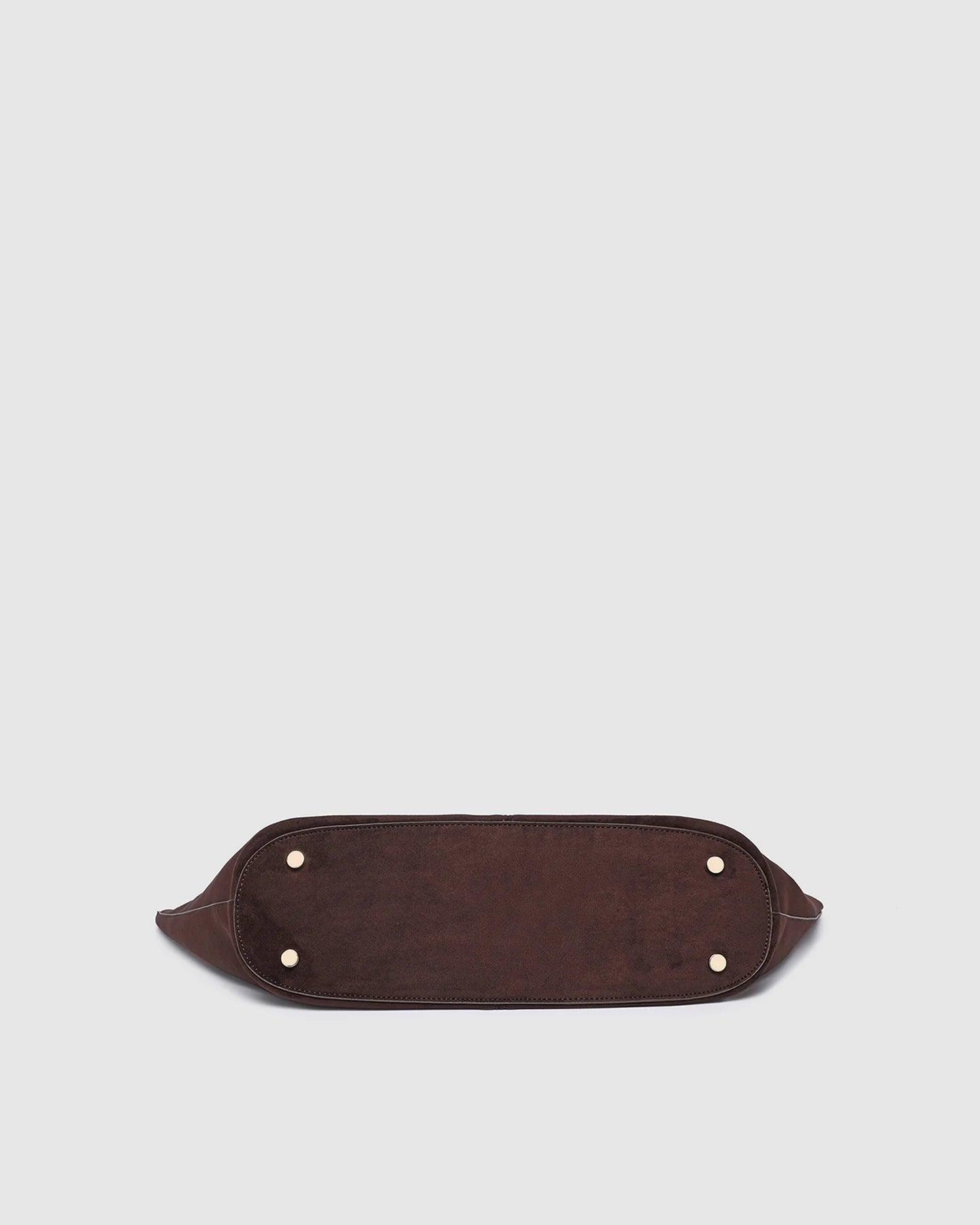 LOUENHIDE : Sawyer Suedette Chocolate - Tote Bag