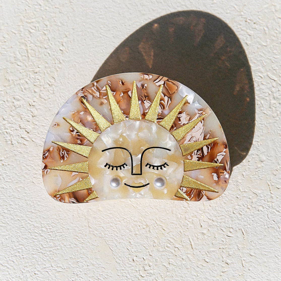 KINGSTON: Golden Sun Claw - Hair Clip
