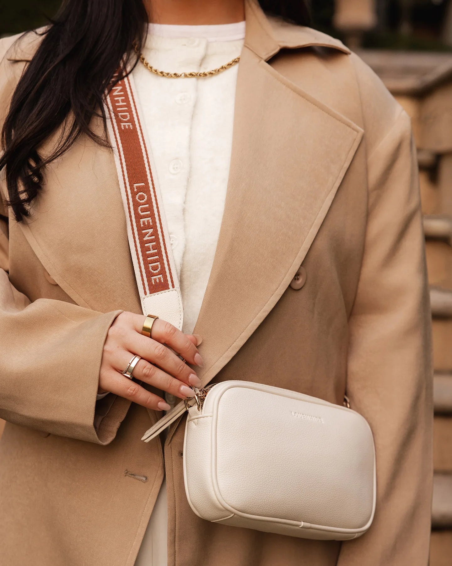 LOUENHIDE: Bianca Vanilla Crossbody - Bag
