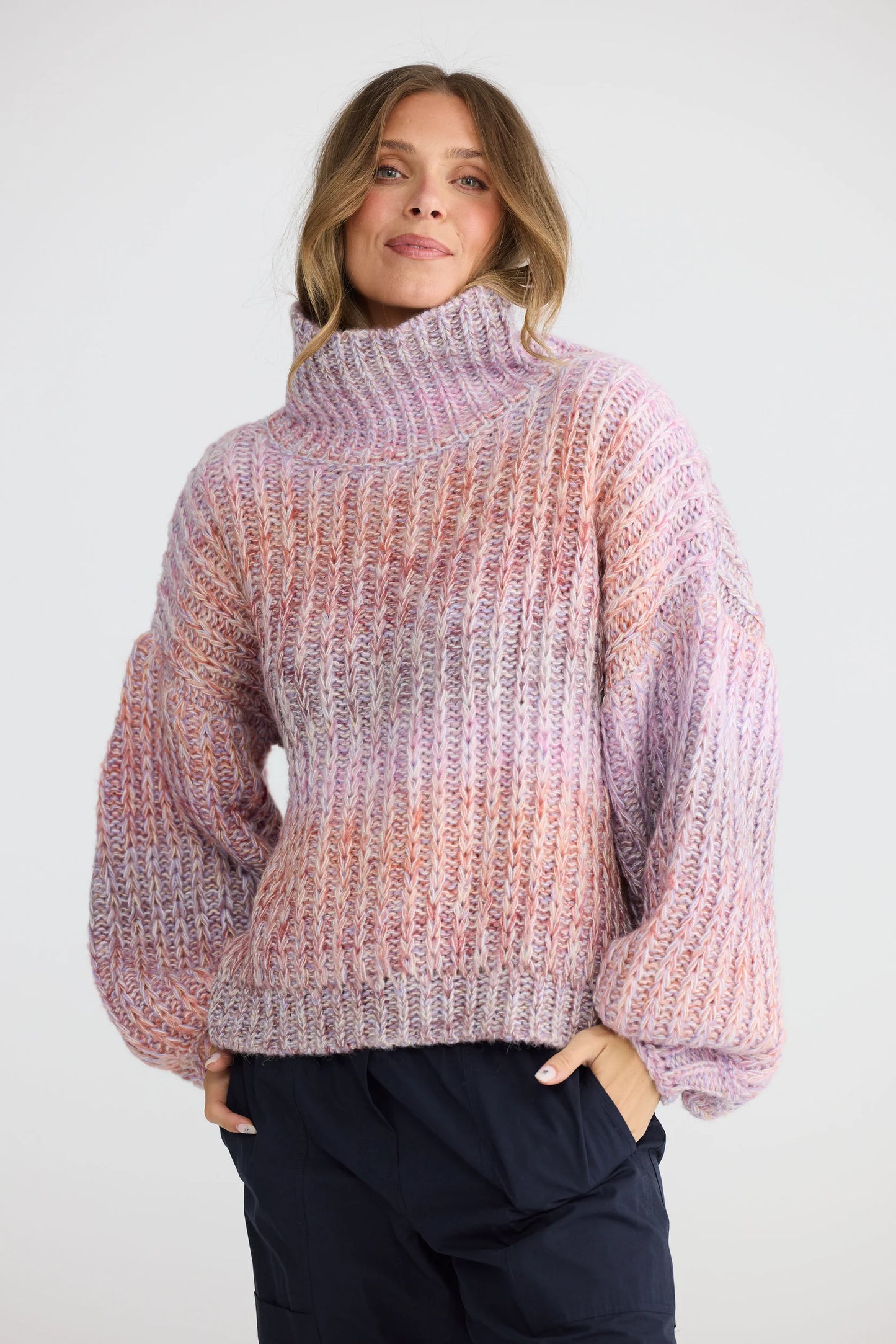 HOLIDAY : Olas Pink Ombré - Knit