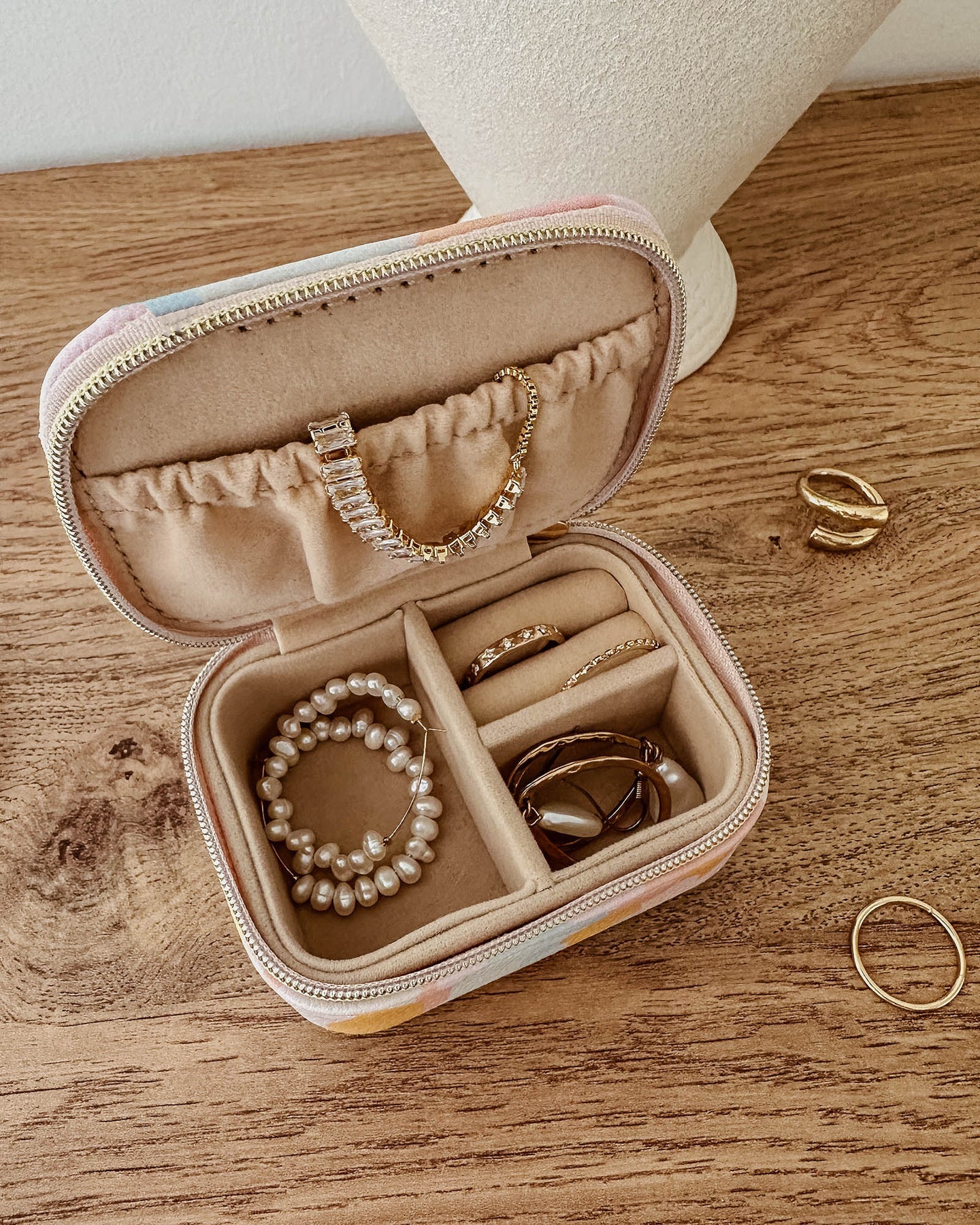 LOUENHIDE: Suzie Mosiac Pastel - Jewellery Box
