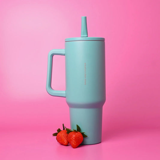 SAGE & COOPER : Cleo Bottle - Aqua