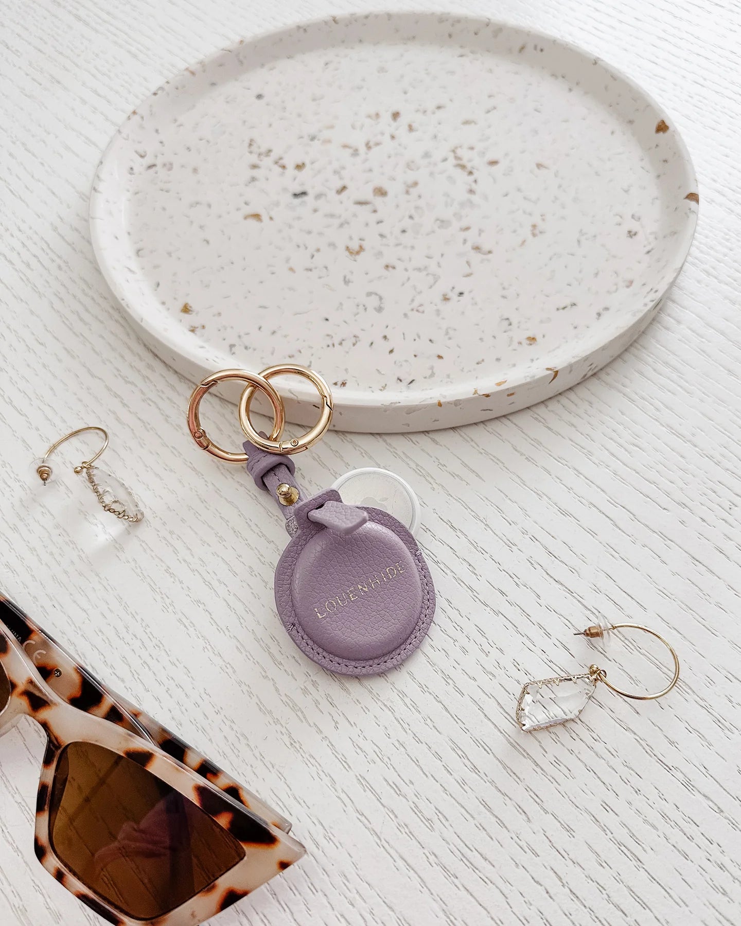 LOUENHIDE: Opal Lilac - AirTag