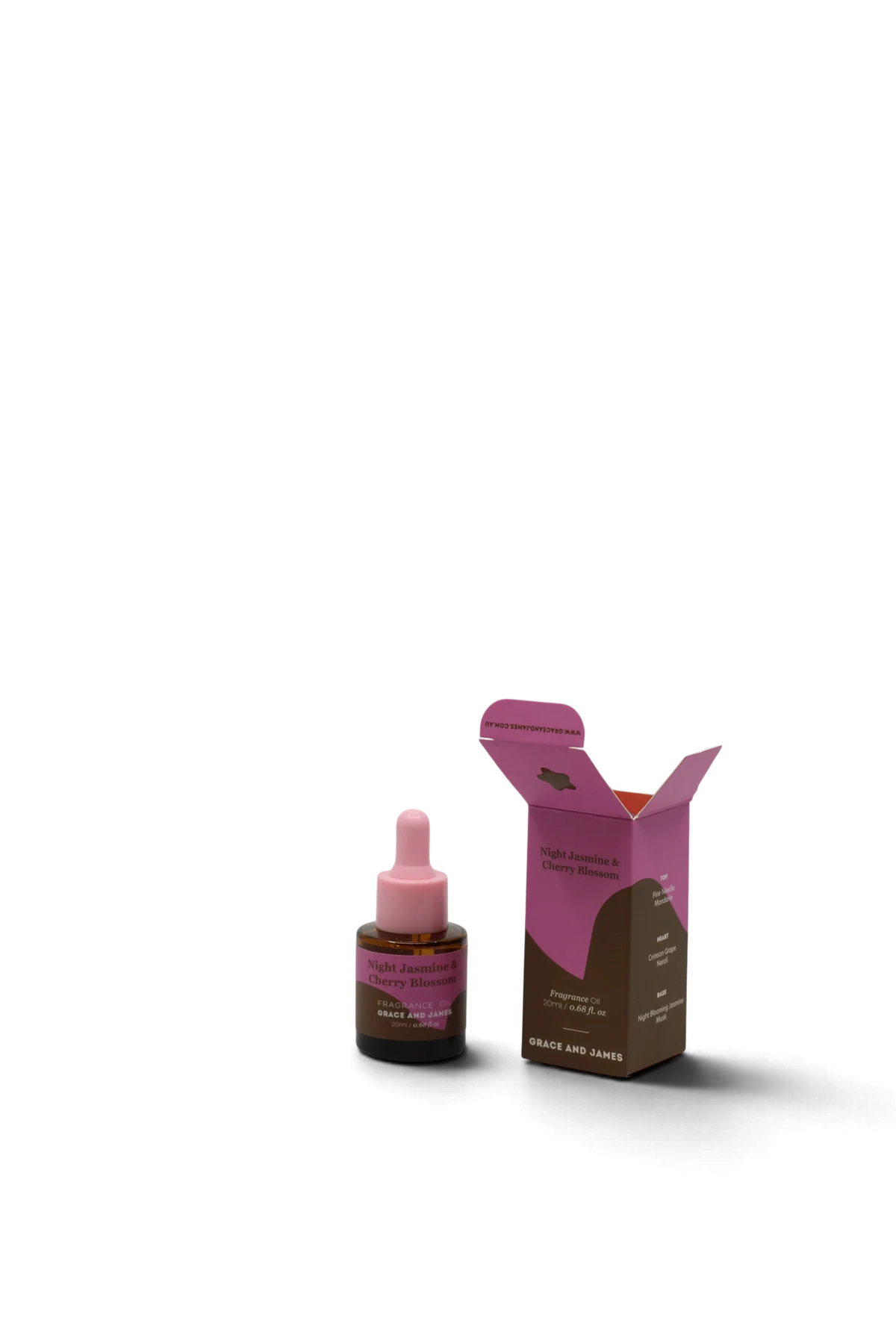 GRACE & JAMES: Bloom Collection - Night Jasmine & Cherry Blossum - Air Freshener