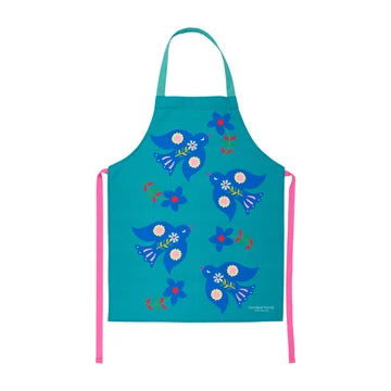 ANNABEL TRENDS : Cotton Fiesta Blue - Apron
