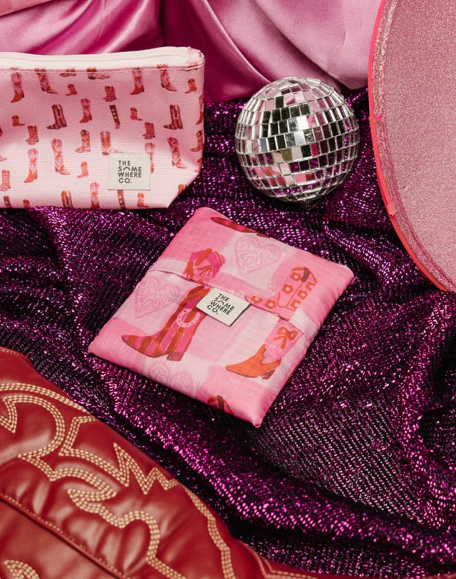 THE SOMEWHERE CO: Hold On Darlin - Reusable Shopping Bag