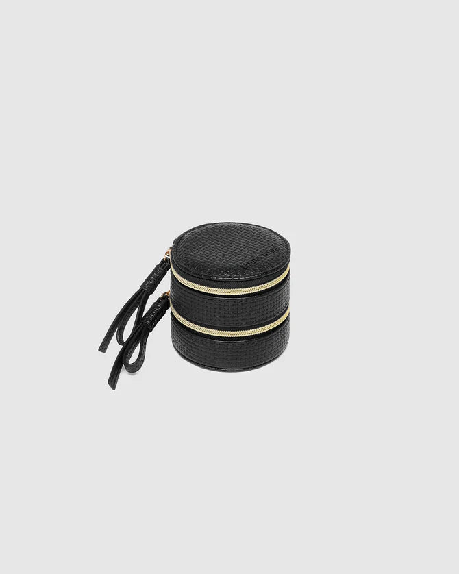 LOUENHIDE : Sofia Jewellery Box - Black