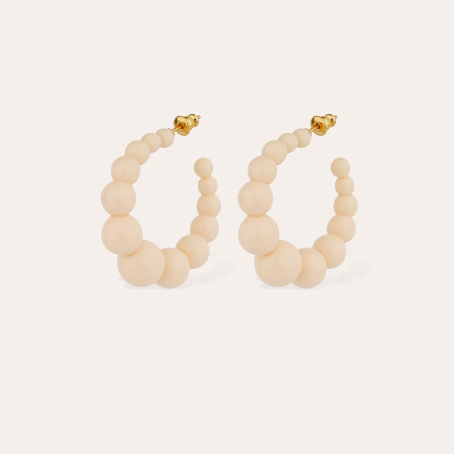 GAS BIJOUX : Creole Andy Acetate - Earrings