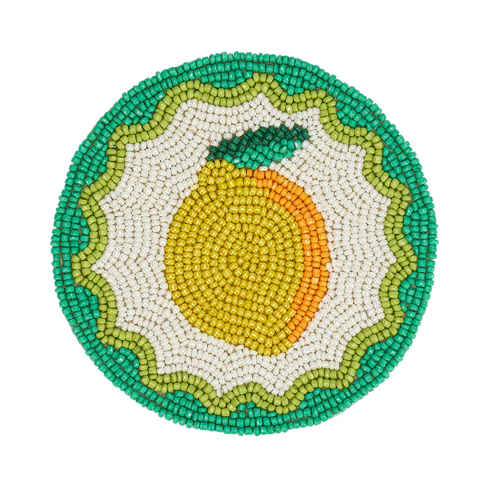 ANNABEL TRENDS: Hand Beaded Tropicana - Coasters