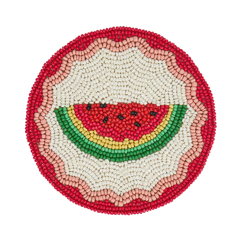 ANNABEL TRENDS: Hand Beaded Tropicana - Coasters