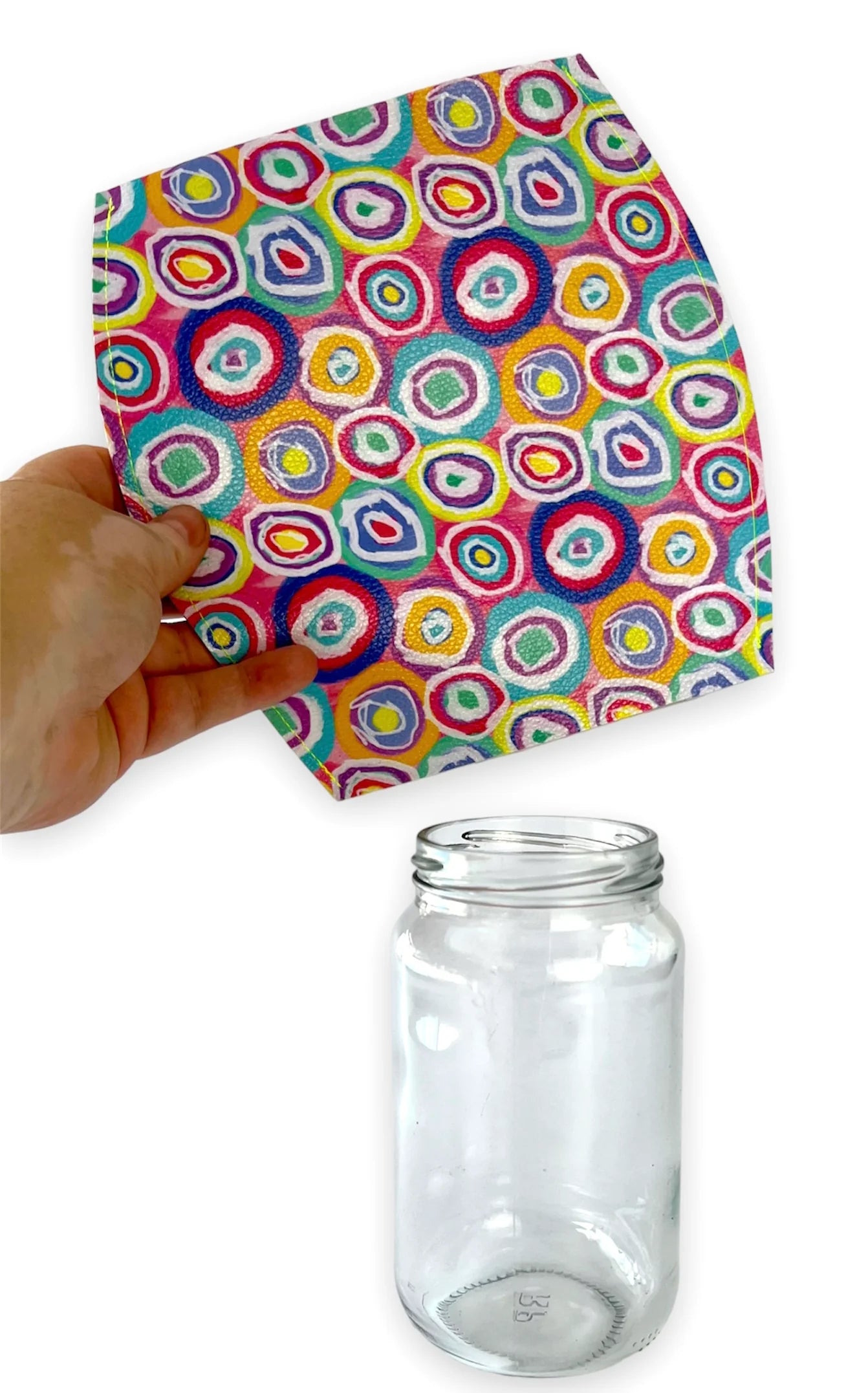 BRONWYN DAVID : Flat Vase - Multi