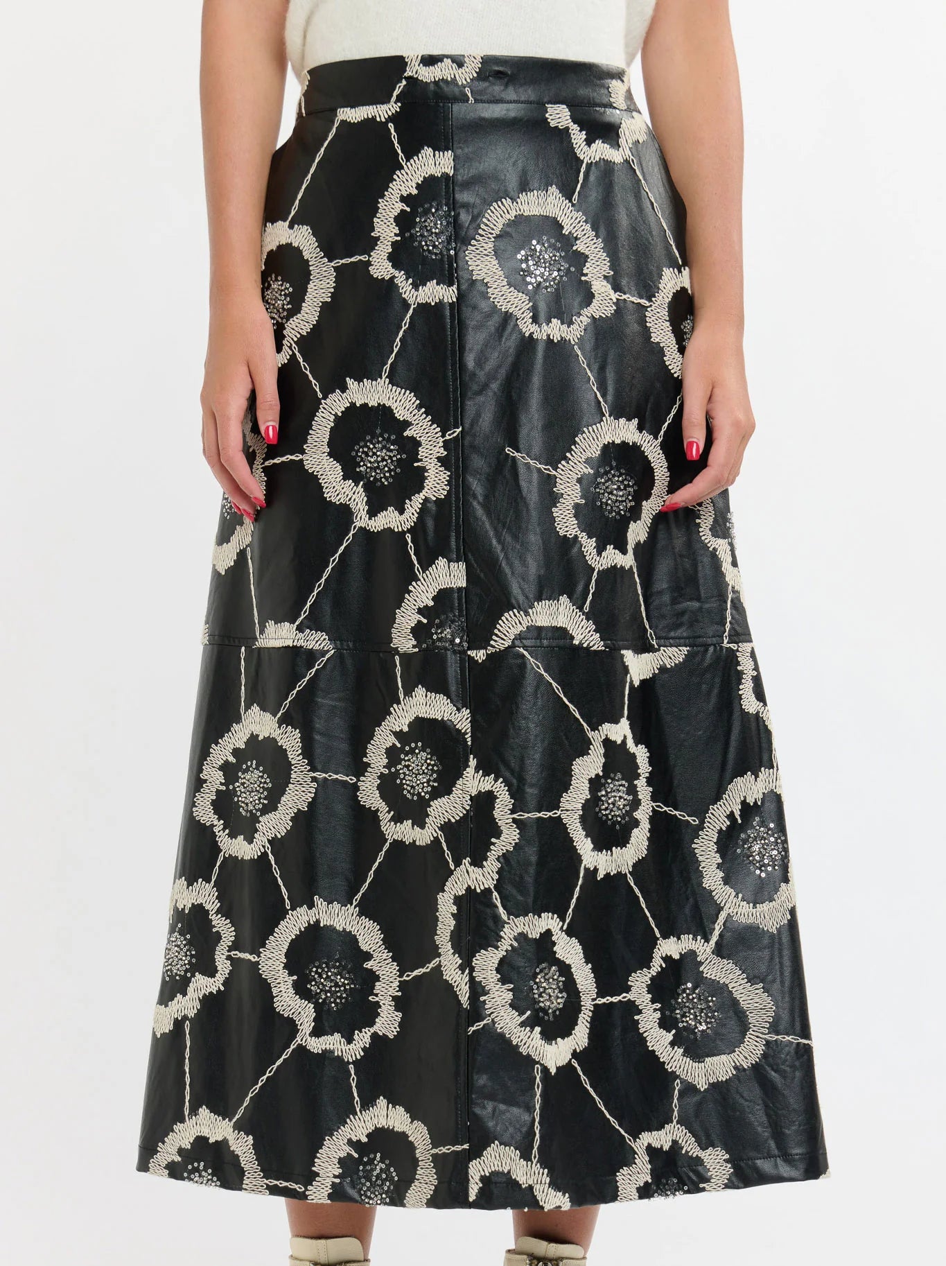 365 DAYS : Florence PU Skirt