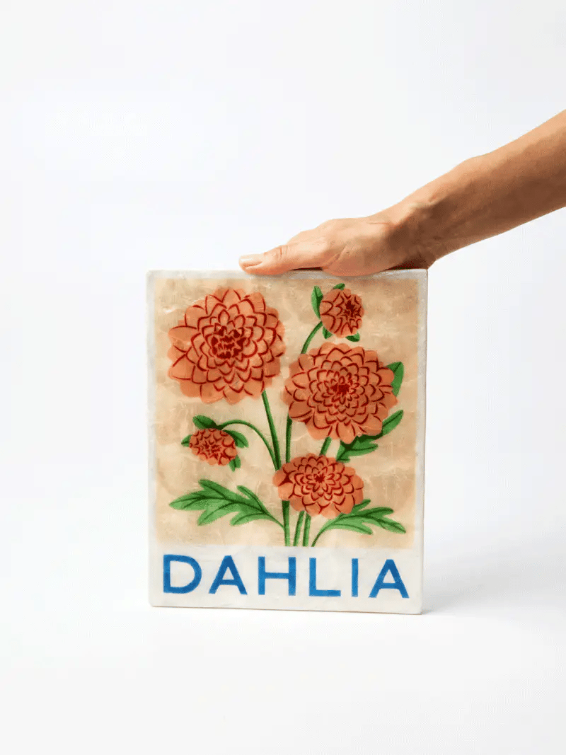 JONES & CO : Dahlia Market - Wall Art