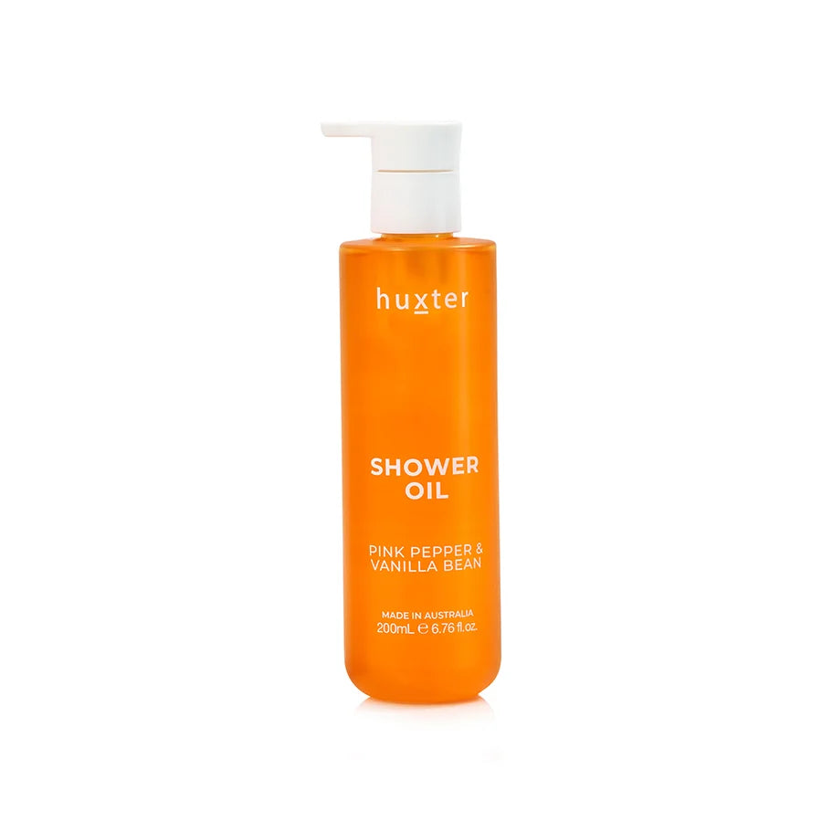 HUXTER - Pink Pepper & Vanilla Bean 200ml - Shower Oil