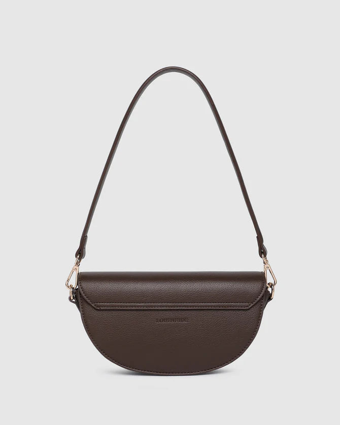 LOUENHIDE : Cindy Shoulder Bag - Chocolate