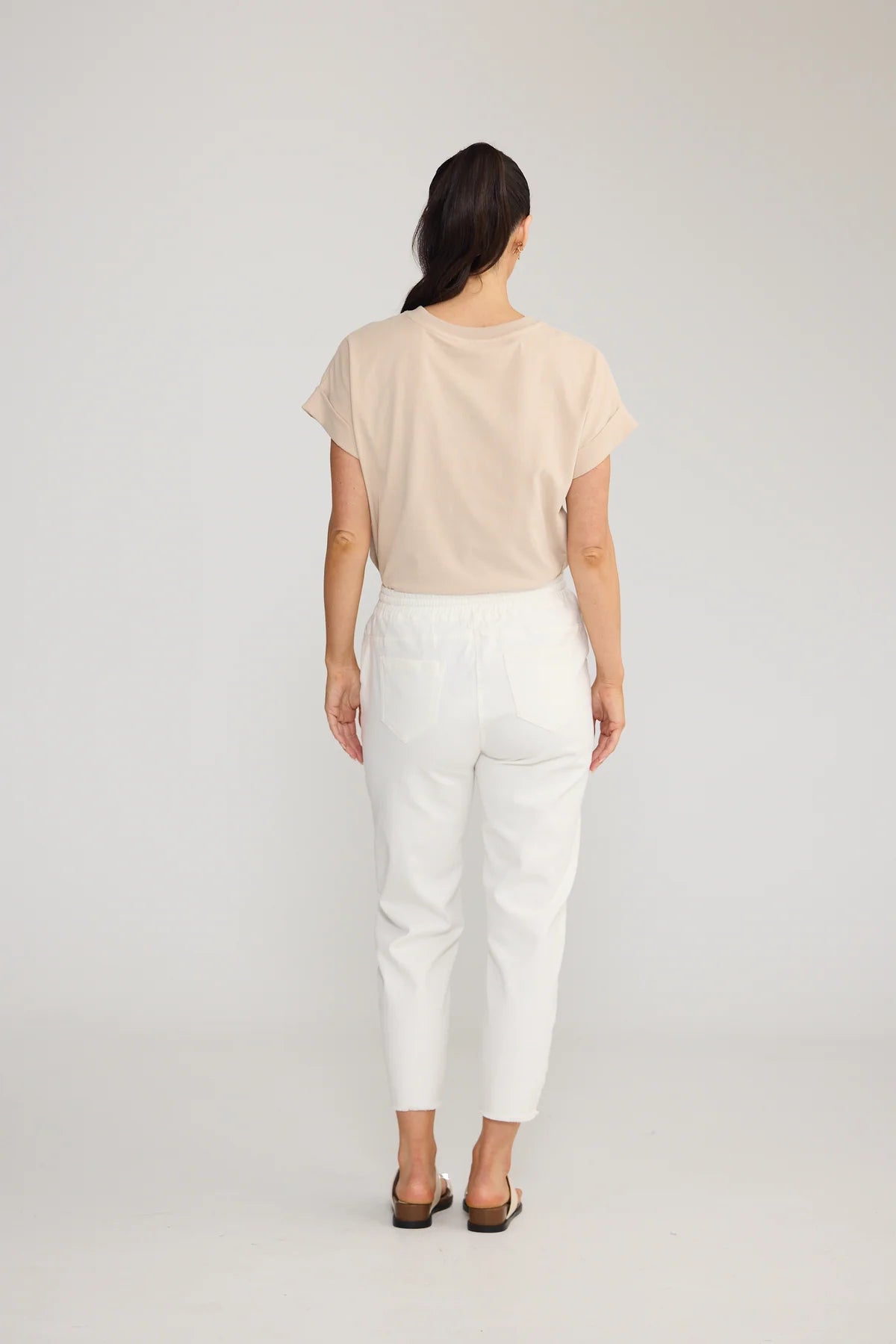 BRAVE + TRUE : Wayfarer White - Pant