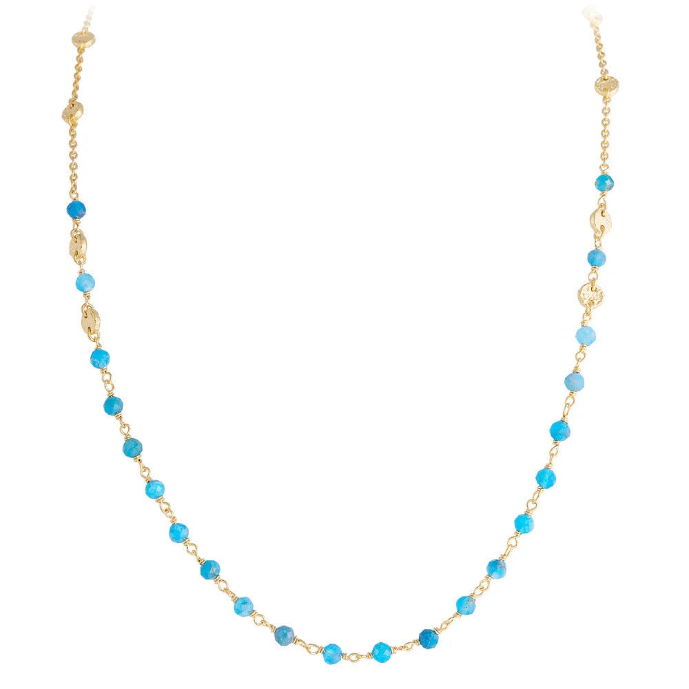 FAIRLEY : Blue Grotto Antique - Necklace